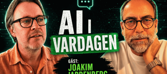 Så bygger Joakim Jardenberg sitt eget AI-team Så bygger Joakim Jardenberg sitt eget AI-team